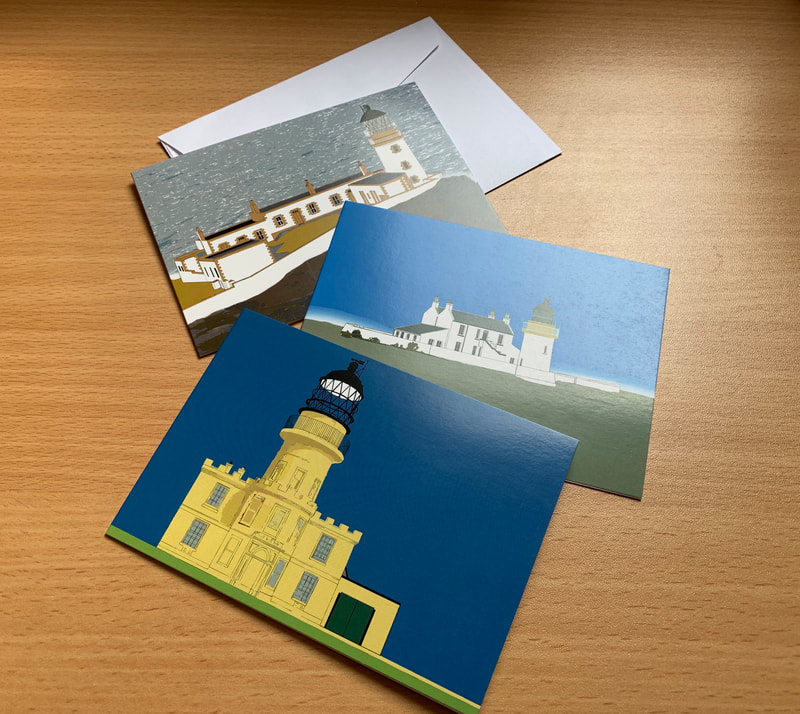 A selection of Lighthouse Cards